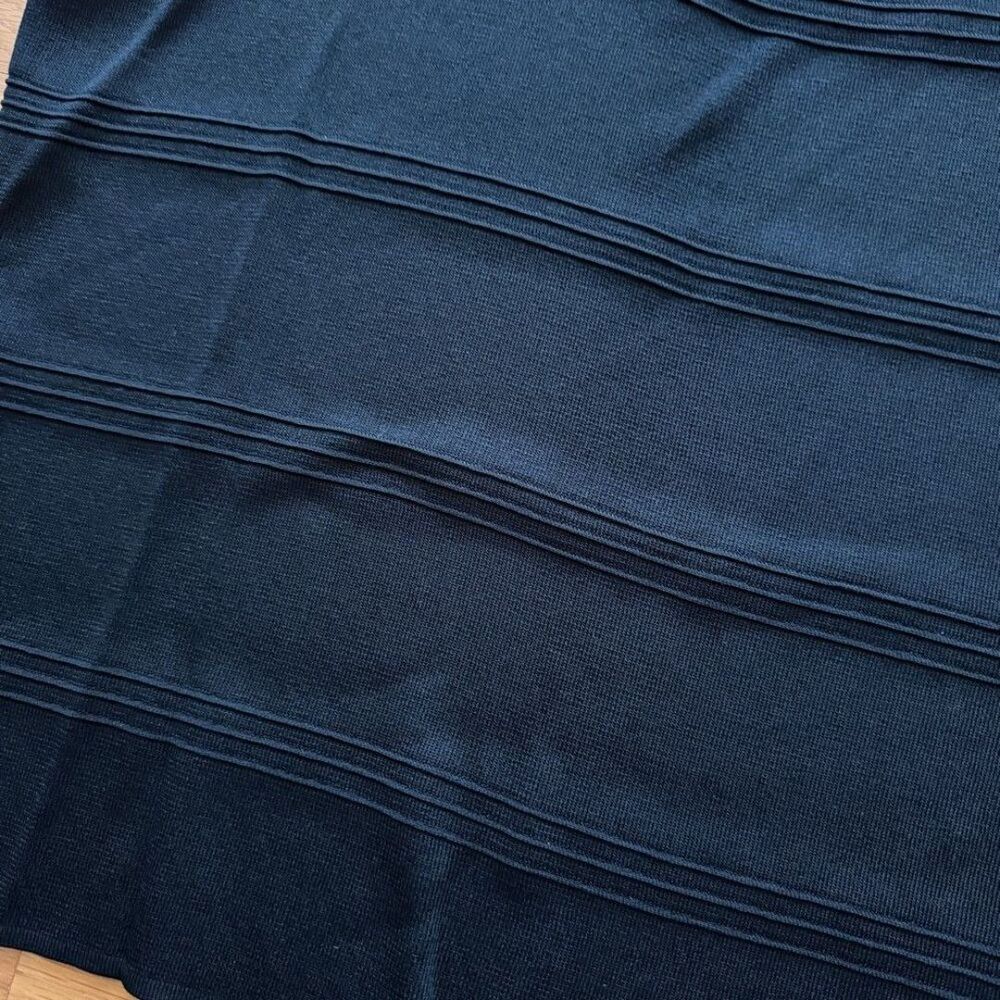 Ming Wang Black Pink Trim Sleeveless Knit Tank Top Women L - Picture 6 of 6